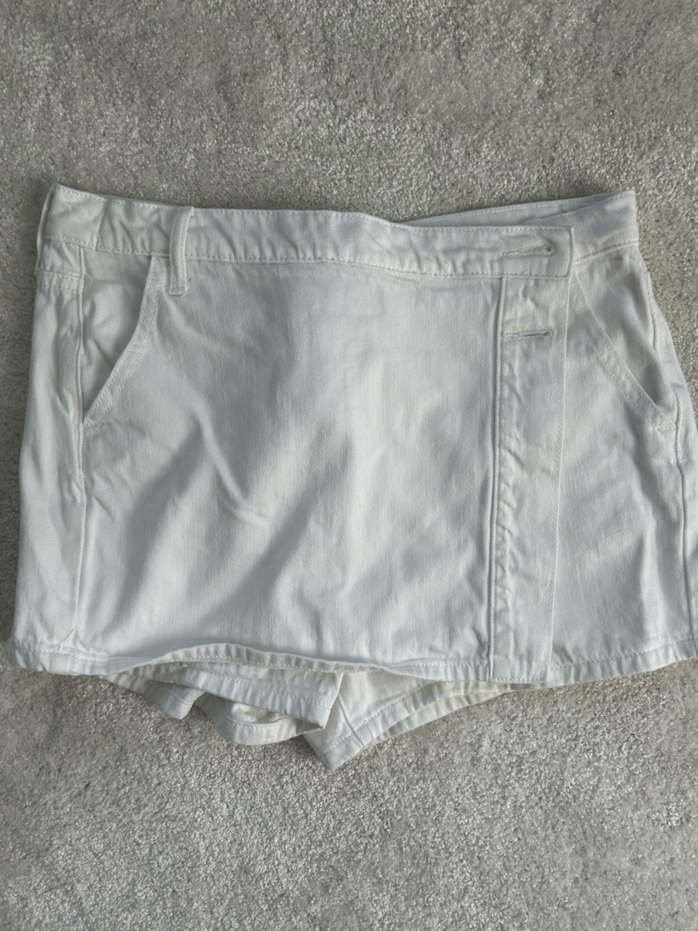Altar'd State White Skort Shorts
